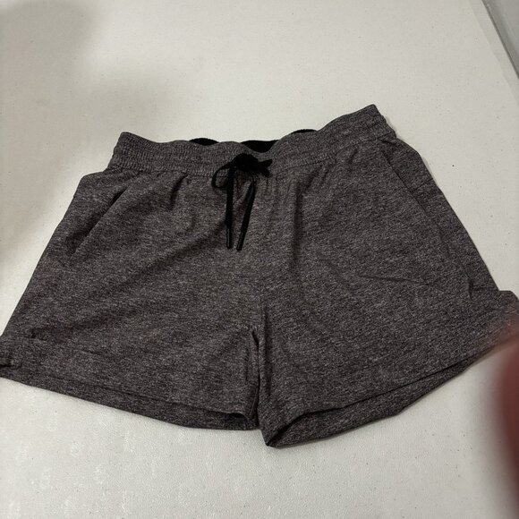 Lululemon Spring Break Away Short Heather Lux Multi Black Size 6 - Picture 4 of 14